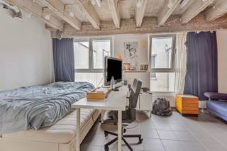 Chambre d'étudiant branchée juste à côté de la gare de Malines ! Cette chambre d'étudiant fait partie d'une maison d'étudiants de 18 chambres...