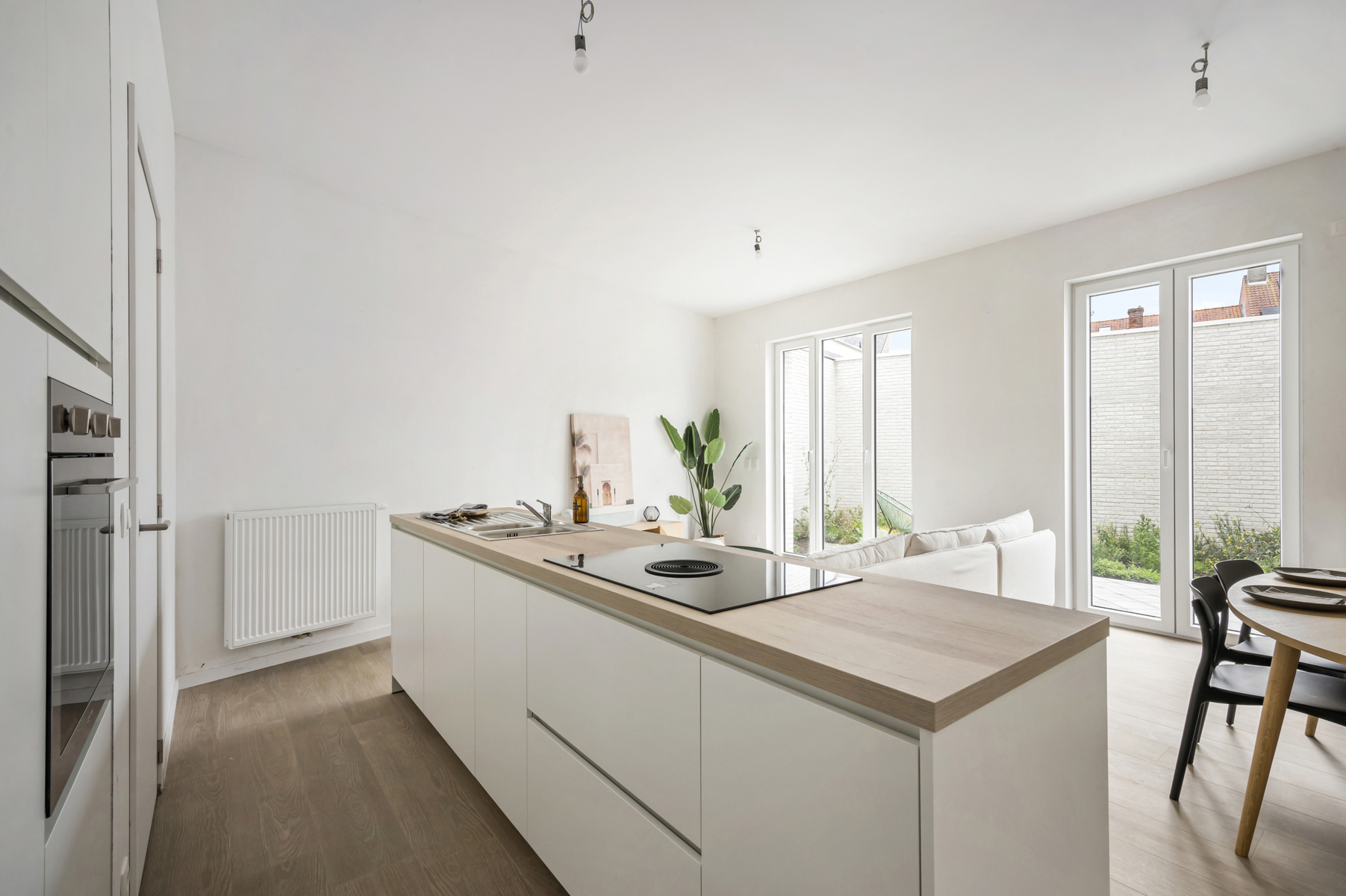 Gelijkvloers nieuwbouwappartement (1 slpk) met tuin - foto 3