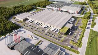 Logistiek magazijn van 4.460 m²  te huur.Het gebouw is strategisch gelegen op het kruispunt van meerdere belangrijke snelwegen. Dankzij de directe...