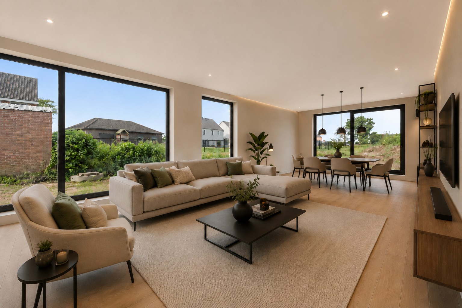 Moderne nieuwbouwwoning met 3 slaapkamers op een perceel van 5a93ca - foto 5