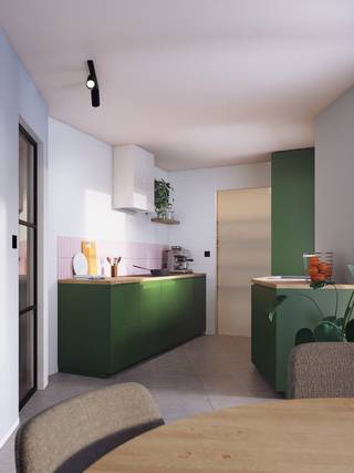 Maak kennis met Emilia, een energiezuinig nieuwbouwproject in de Garenstraat in Ertvelde. Dit unieke project omvat 12 stijlvolle appartementen, perfect voor wie houdt van hedendaags comfort en een centrale ligging. Gelegen in de charmante Garenstraat biedt Emilia u het beste van twee werelden: de rust van een groene woonomgeving en de nabijheid van winkels, scholen, openbaar vervoer en belangrijke verbindingsweg<br /><br />De appartementen variëren in grootte van 62m² tot maar liefst 160m² en bieden voor ieder wat wils: van compacte en praktische eenheden tot ruime appartementen met alle comfort. Elk appartement is ontworpen met oog voor licht, ruimte en functionaliteit, zodat u kunt genieten van een aangename leefomgeving.<br /><br />Emilia zet volop in op energiezuinig wonen, met innovatieve technieken die bijdragen aan lagere energiekosten en een kleinere ecologische voetafdruk. Elk appartement voldoet aan de strengste normen, zodat u geniet van comfort én duurzaamheid.<br /><br />Het project beschikt over een ondergrondse verdieping met 14 parkeerplaatsen en een ruime fietsenstalling. Zo bent u zeker van een veilige en praktische plek voor uw auto en fiets. Daarnaast biedt de gemeenschappelijke tuin van 300m² een oase van rust. Hier kunt u ontspannen of gewoon genieten van het buitenleven samen met uw buren.<br /><br />Laat u verrassen door de kwaliteit en afwerking door lokale aannemers van deze appartementen en ontdek waarom Emilia uw ideale nieuwe thuis kan zijn.<br /><br />Dit project kan aangekocht worden aan 6% BTW indien u voldoet aan de voorwaarden!<br /><br />Neem contact op met ons voor een deskundige uitleg omtrent de plannen en het lastenboek !