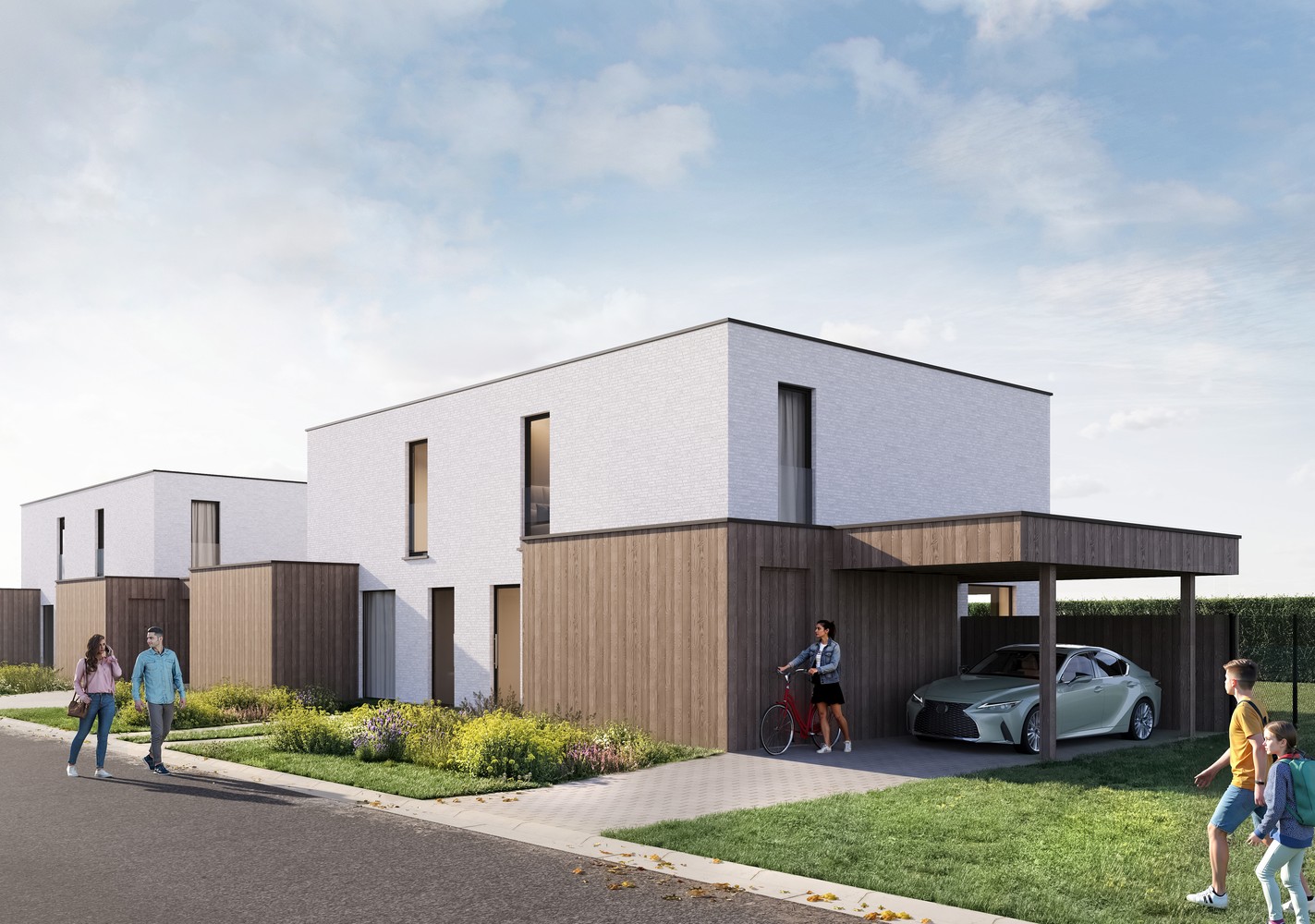Moderne halfopenwoning met carport en berging - foto 4