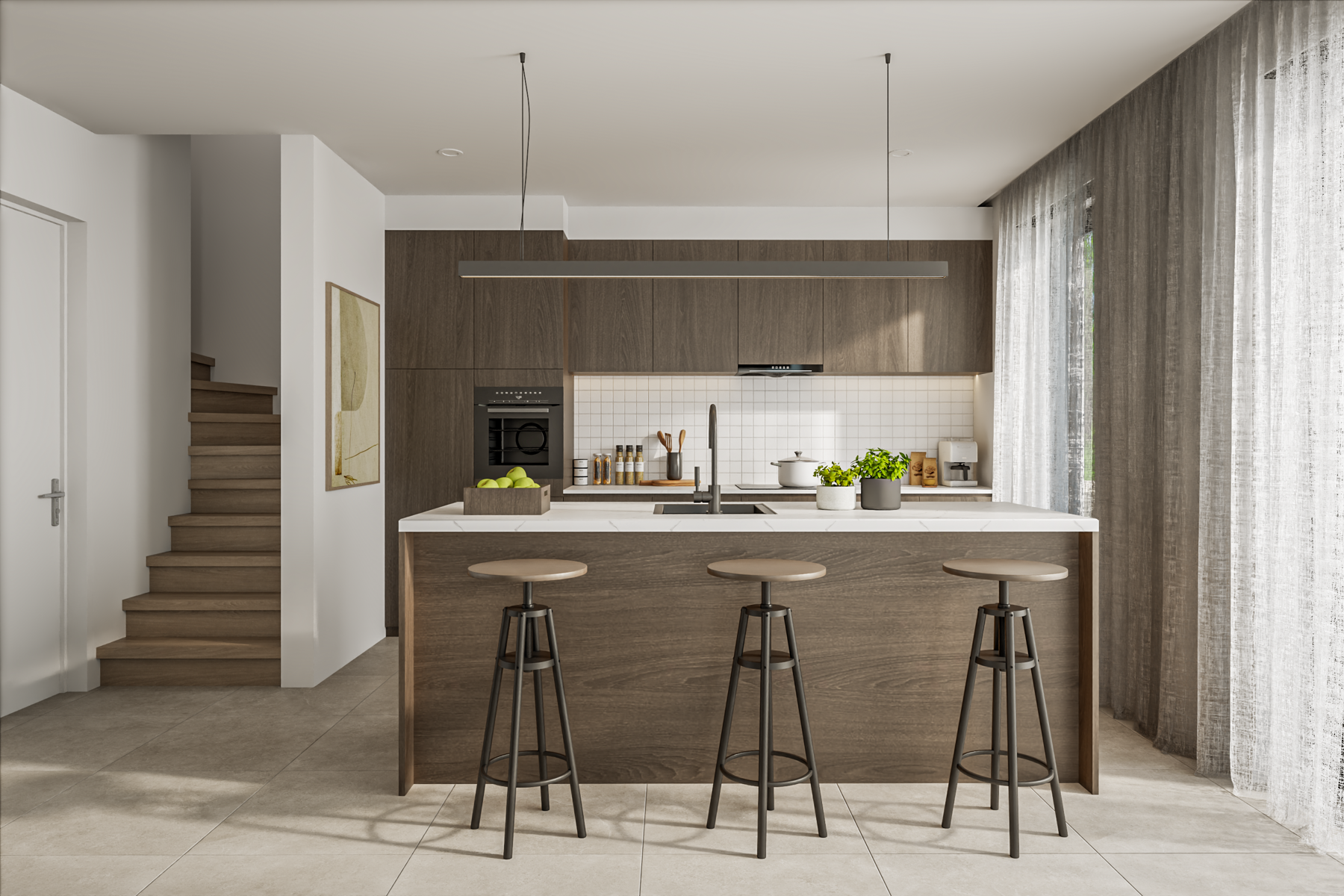 Ruime energiezuinige woning met open zicht te Gistel. - foto 4