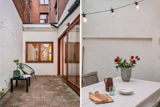 <p><strong>In de Kortrijkstraat woon je in Borgerhout op z’n best. Een fijne buurt waar het leven rustig aanvoelt, maar de stad nooit ver weg is. Hier stap je buiten en heb je meteen alles binnen handbereik: winkels, cafés, parken en dat typische Borgerhoutse gevoel van samenleven. En achter de knappe gevel van vandaag schuilt een karaktervol herenhuis dat barst van ruimte, licht en mogelijkheden. Geen afgewerkt eindpunt, wél een huis dat klaar is voor een nieuw verhaal. Benieuwd? Kom binnen…</strong></p><p><strong>Binnenkomen met grandeur</strong></p><p>Al vanaf bij het binnenkomen voel je het: dit huis heeft présence. Hoge plafonds, warme houten vloeren en een statige houten trap die je van verdieping naar verdieping meeneemt. Alles klopt qua verhoudingen, alles ademt dat klassieke herenhuisgevoel waar je ongetwijfeld meteen verliefd op wordt.</p><p><strong>Gelijkvloers: leven, werken en koken</strong></p><p>Op het gelijkvloers ontvouwt zich het dagelijkse leven. De leefkamer is licht en aangenaam, met aansluitend een bureauruimte die perfect past in het geheel. Thuiswerken, een speelhoek of gewoon extra leefruimte: hier kan het allemaal. Verderdoor kom je in de eerste keuken van het huis: knus, volledig geïnstalleerd én met een fijn uitzicht op de tuin. Dankzij de lichtkoepel baadt deze keuken en eetruimte in natuurlijk licht, wat het hier extra gezellig maakt. Van hieruit wandel je zo het stadstuintje in: een heerlijke plek om even buiten te zijn, rustig en charmant.</p><p><strong>Praktische en ruime kelder</strong></p><p>Het huis is volledig onderkelderd en biedt heel wat extra ruimte. Hier vind je plaats voor wasmachine en droogkast, maar ook veel opslagmogelijkheden. Droog, handig en perfect geïntegreerd in het geheel.</p><p><strong>Verdiepingen propvol karakter</strong></p><p>De houten trap brengt je naar meerdere verdiepingen waar het herenhuisgevoel alleen maar sterker wordt. Verschillende slaapkamers, hoge plafonds en prachtige vloeren zorgen voor een aangename flow doorheen het huis. Er zijn twee badkamers aanwezig, wat het comfort meteen naar een hoger niveau tilt. De masterbadkamer is royaal en beschikt over zowel een bad als een douche. De tweede badkamer valt op door haar vrolijke vloertegel en speelse uitstraling.</p><p><strong>De rode keuken boven</strong></p><p>Boven ontdek je dan ook de tweede keuken: volledig geïnstalleerd, en met een funky rode kleur die meteen karakter brengt. Ideaal voor grotere gezinnen, cohousing of gewoon extra flexibiliteit in het huis. Deze extra keuken opent heel wat mogelijkheden en maakt het pand bijzonder veelzijdig.</p><p><strong>Een huis dat meegroeit met jouw plannen</strong></p><p>Dit pand is duidelijk nog een project, maar wel eentje met een sterke basis. De elektriciteit is conform, het hoofddak werd vernieuwd in 2021 en de platte daken in 2023. Licht, ruimte en karakter zijn hier overvloedig aanwezig. Dit is zo’n huis waar je niet alles in één keer moet doen, maar waar je stap voor stap iets heel bijzonders van kan maken.</p><p><strong>Verliefd? <u>Info@ugly.be</u></strong></p>