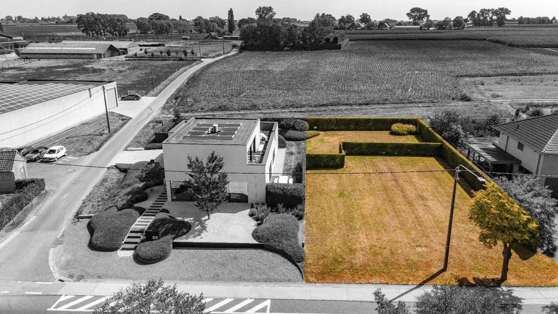 BOUWGROND VAN 771 m² - TOPLIGGING, GEEN BOUWVERPLICHTING - foto 2