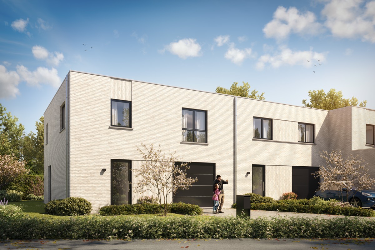 Halfopen nieuwbouwwoning te Wielsbeke - foto 1