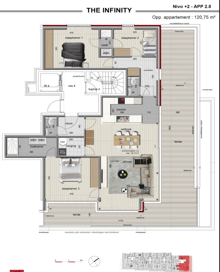 Apartment for sale in Ypres with 3 bedrooms - photo 2