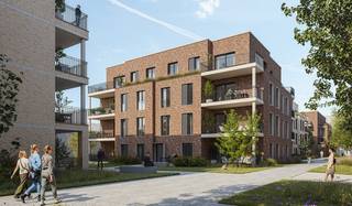 App. B2.0.4: Dit nieuwbouwappartement op het gelijkvloers heeft 2 slaapkamers, een terras van +/- 12 m² en een oppervlakte van +/- 92 m². Dit lichtrijk appartement is gelegen in het hart van Roeselare. Het Laere bevindt zich op wandelafstand van alle dagelijkse voorzieningen, winkels en restaurants. Met de fiets breng je je kinderen in enkele minuten naar de crèche of één van de drie scholen die zich in de buurt bevinden. Dit alles vanuit de groene oase van het Noordhofpark. Geïnteresseerd in een duurzaam en kwalitatief nieuwbouwappartement met een ruim terras en zicht op het groen? Dan moet je in Het Laere zijn. <br /><br />Interesse of vragen? Meer info op matexi.be/hetlaere of contacteer vrijblijvend onze sales consultant op 051 28 03 70.