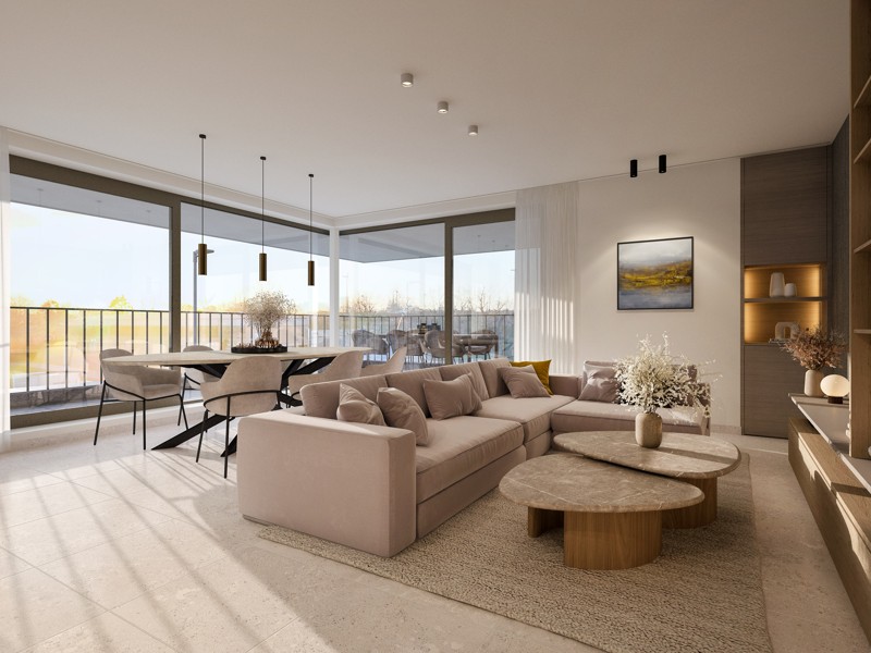 LUXUEUS GELIJKSVLOERS APPARTEMENT TE KOOP OP TOPLOCATIE IN WACHTEBEKE - foto 5