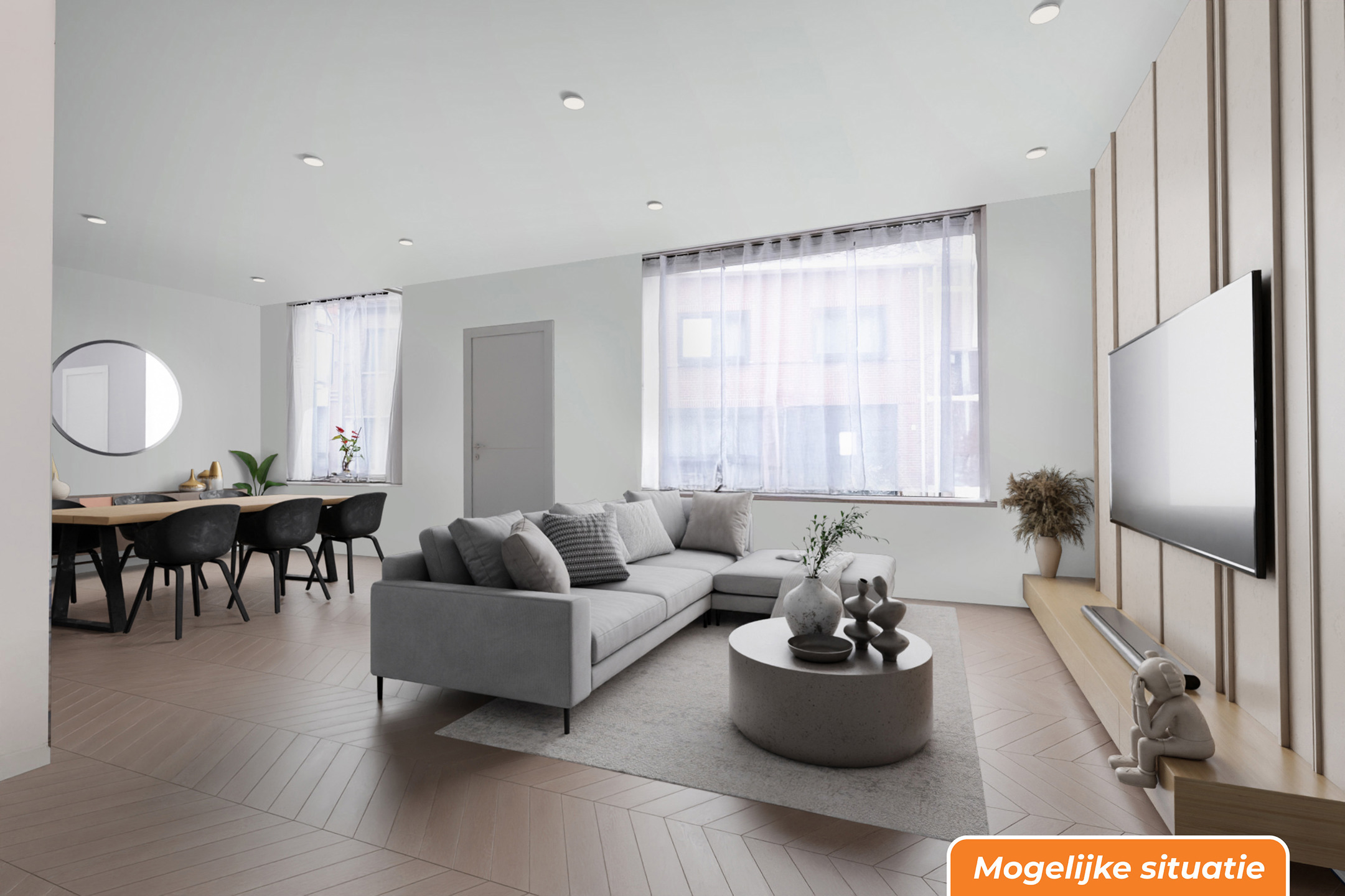 Ruime woning met achteruitweg en garage - foto 3