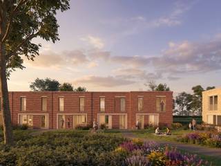 Langs de Bredestraat in Oostakker ontwikkelt Hectaar een nieuwe, groene woonwijk met 28 duurzame woningen, bestaande uit 9 halfopen en 19 gesloten bebouwingen. De woningen liggen rond een autovrij binnengebied, waardoor een rustig en kindvriendelijke woonbuurt ontstaat. Elke woning beschikt over een privatieve tuin en een eigen parkeerplaats. De buurt wordt aantrekkelijk dankzij ruime groenzones, nieuwe aanplantingen, een collectieve moestuin en een gedeelde fietsenberging. De ligging biedt een vlotte verbinding met zowel het centrum van Oostakker als de invalswegen richting Gent. In de nabije omgeving vind je winkels, scholen, openbaar vervoer en recreatie, terwijl het project zelf uitgroeit tot een kleinschalig en aangenaam woonerf.<br /><br /><strong>Indeling van de woning:</strong><br />Gelijkvloers: een inkomhal met gastentoilet, ruime en lichtrijke leefruimte met open keuken, praktische berging.<br />Verdiep: een nachthal met apart toilet, 3 volwaardige slaapkamers, aparte berging en badkamer met ligbad, inloopdouche en dubbel lavabomeubel. <br /><br /><strong>Waarom kiezen voor dit project: </strong>
<ul>
	<li>Aantrekkelijke lanceringsprijzen</li>
	<li>Volledig aangelegde en omheinde tuin</li>
	<li>Eigen parkeerplaats met voorbereidingen voor elektrische laden</li>
	<li>Vloerverwarming op het gelijkvloers in combinatie met lucht/water warmtepomp, inclusief zonnepanelen </li>
	<li>Regenwaterput van 7.500 liter aangesloten op toiletten, wasmachine en buitenkraan</li>
	<li>Toegang via een tuinpoortje tot de gemeenschappelijke achterliggende tuinzone</li>
	<li>Inclusief private tuinberging</li>
</ul>
Of je nu op zoek bent naar een gezinsvriendelijke thuis of een slimme investering overweegt, dit project biedt een unieke combinatie van ligging, duurzaamheid en woonkwaliteit.<br />Contacteer ons vandaag nog voor meer informatie of een afspraak op ons kantoor.