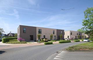 Uiterst energiezuinige woning met de nieuwste technieken (E-peil : -33!). Meer info via de bouwadviseur.<br /><br />Gelijkvloers : bestaande uit een berging (voor eventuele fietsen), ruime inkomhal met apart toilet, een wasruimte met technieken en living met keuken en eiland.<br /><br />Verdieping: master bedroom en twee bijhorende slaapkamers, ingerichte badkamer. Aparte toilet en technische ruimte met aansluiten nachthal.<br /><br />Bespaar fors op je energiefactuur, dankzij doorgedreven isolatiepakket, warmtepomp met vloerverwarming, ventilatiesysyteem D en zonnepanelen, regenwaterput.<br />Deze woning is future proof naar duurzaamheid. Bouwen via de Wet van Breyne met prijsvastheid! <br /><br />Heb je vragen? Contacteer dan je bouwadviseur via 09 280 60 60 of info@durabrik.be. <br /><br />* Afbeeldingen en oppervlaktes zijn indicatief.