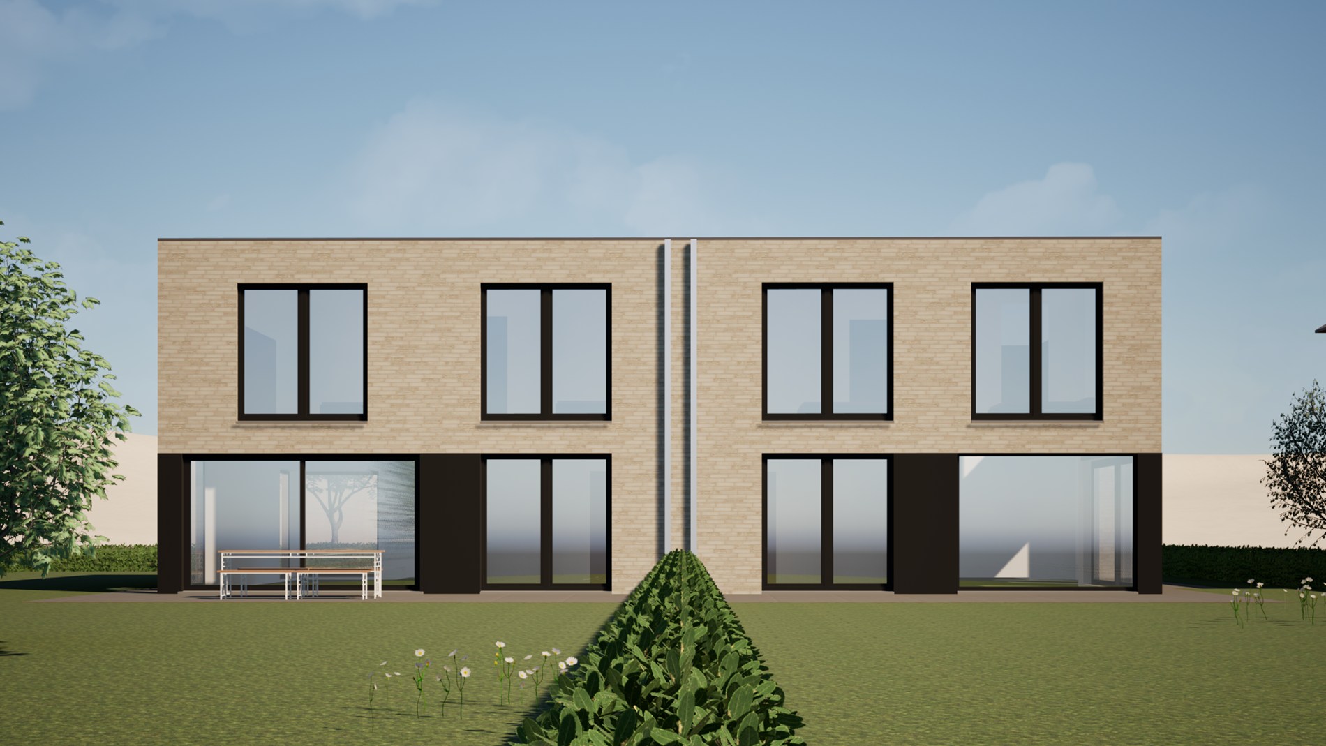 Ruime halfopen bebouwing op 851 m² met landelijke verzichten te Torhout - foto 4