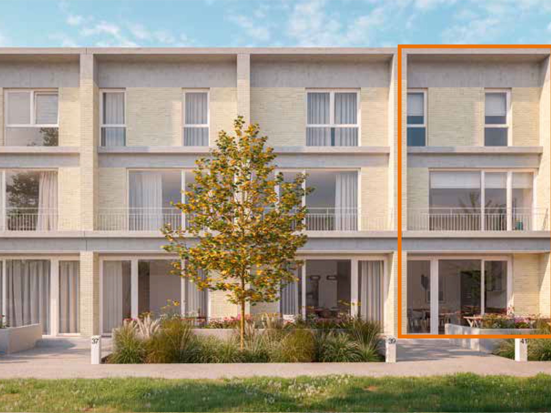 W14 Energiezuinige woning met 3 slaapkamers en groot terras - foto 1