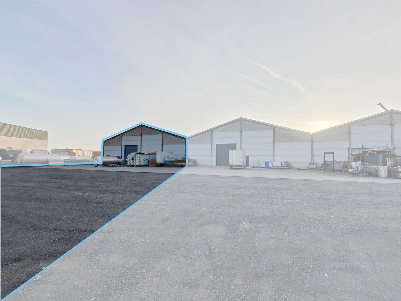 Logistiek magazijn van 1.200 m² met 2 laadkades in Gistel - foto 3