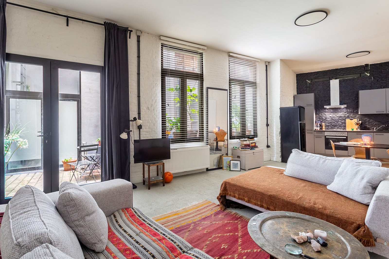 Als atelier vergunde triplex met koer - foto 2