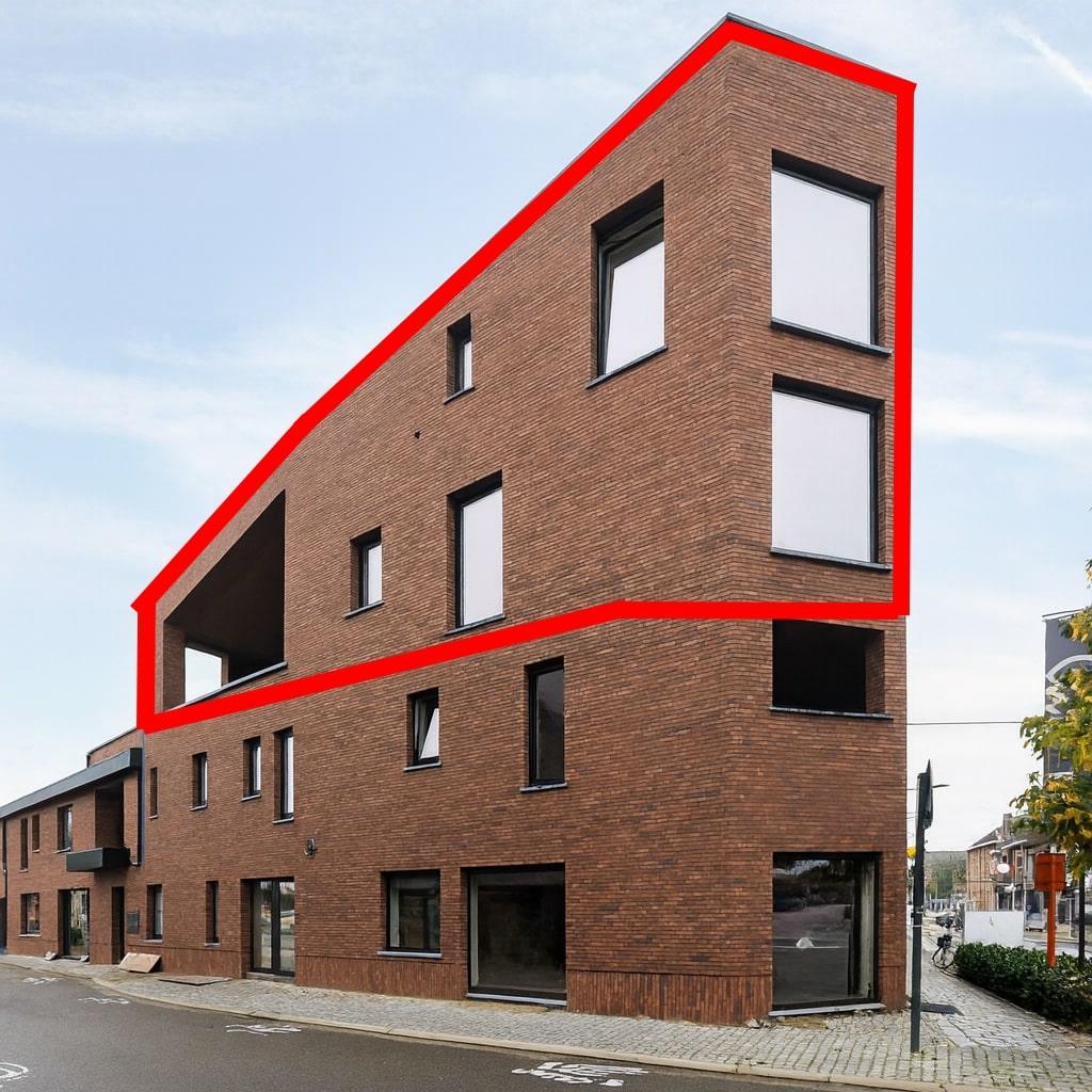 Penthouse met casco+ afwerking en 2 slk. in Peer centrum! - foto 2