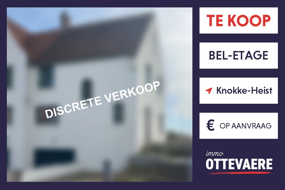 Volledig gerenoveerde bel-etagewoning op toplocatie in Knokke-Heist/Duinbergen (adres en prijs enkel op aanvraag via e-mail) - foto 1
