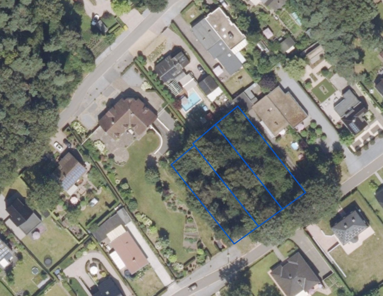 Genk, Oude Hoevestraat 46-48-50: Exclusieve bouwgrond van 17a 99ca en 38,60m breed ! - foto 4