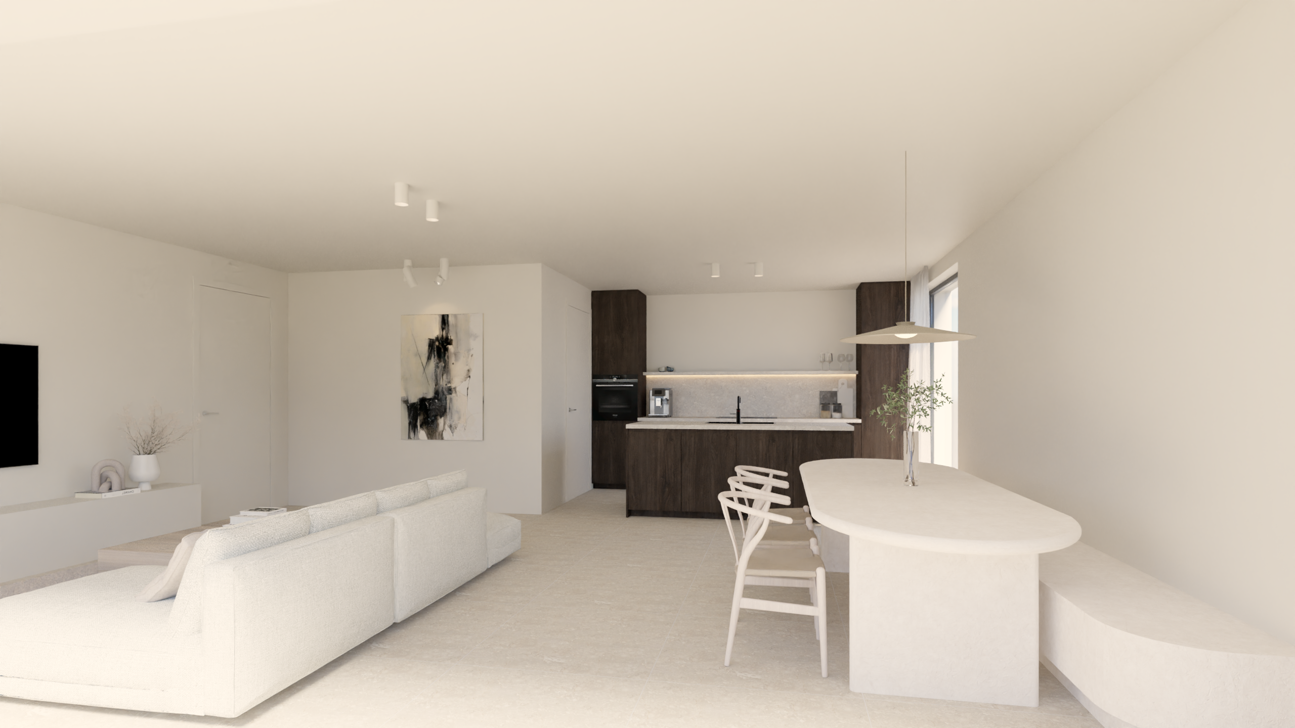 Luxe nieuwbouw 2 slpk met 2 terrassen incl autostaanplaats - foto 4
