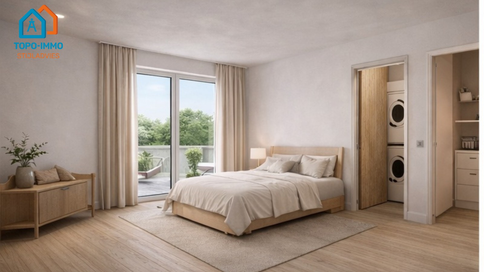 Bouwgrond met vergunning voor 2 appartementen - foto 2