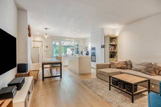Layout:<br /><br />Ground floor:<br />- entrance hall <br />- bedroom (14.5 m²) <br />- living room with open kitchen (37 m²) <br />- covered terrace <br />- garden shed<br />- spacious garden <br /><br />First floor:<br />- night hall <br />- toilet <br />- bedroom 2 <br />- bedroom 3<br />- bathroom with double sink, bath and shower <br /><br />Basement:<br />- partially basement <br /><br />Details: <br />- available from (no later than) 31/01/2027<br />- 8 solar panels <br />- air conditioning <br />- compliant electricity <br />- fly screens <br />- located in the center of Wilrijk <br /><br />Are you interested in this house for sale in Wilrijk? Don't hesitate to contact us. Do you also want to sell or rent your property? We are happy to help you out. Always at your service to help you with all your questions about real estate!<br /><br /><br />Register of measures: no