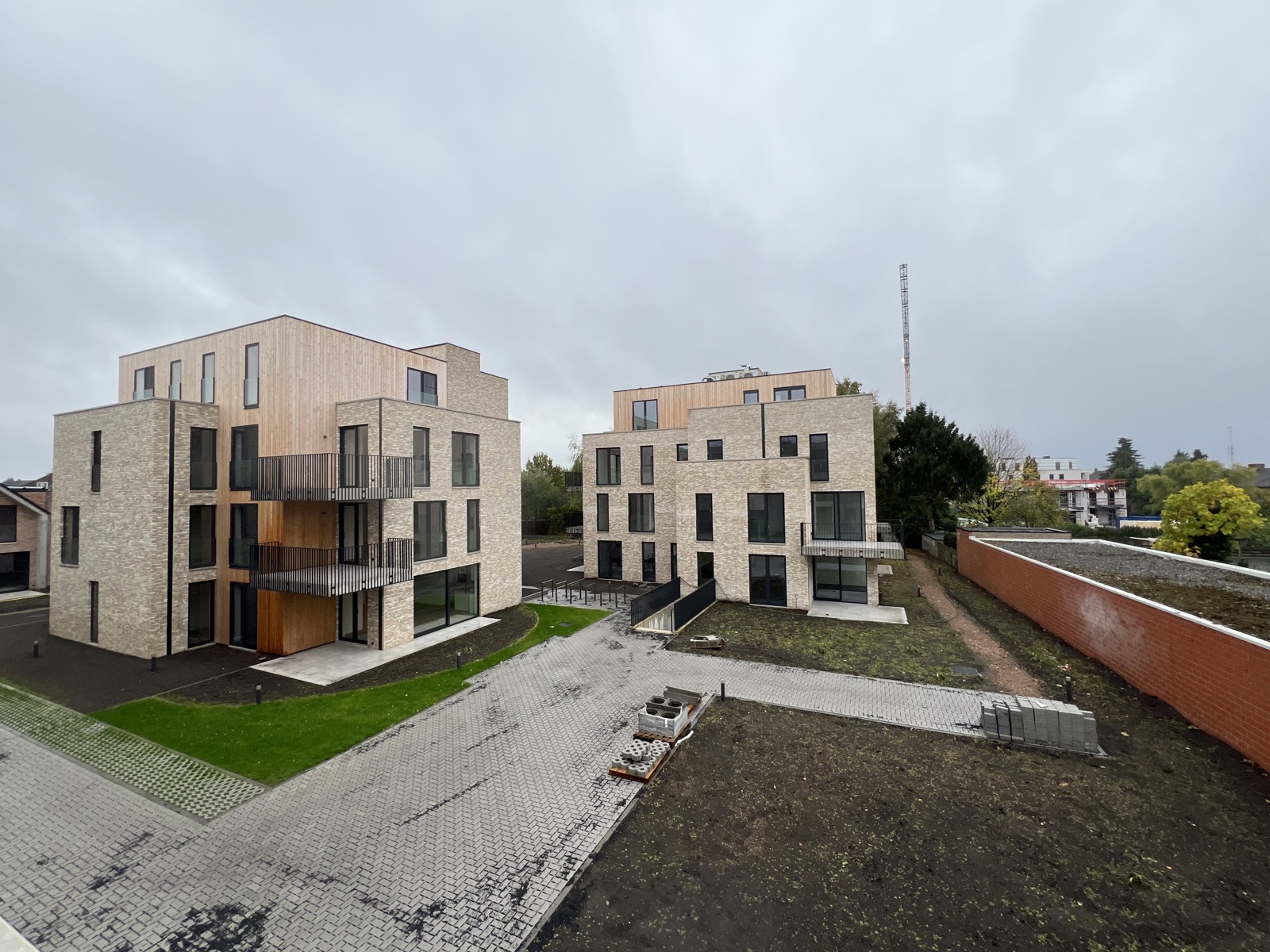 Nieuwbouw app op 1V met 3 slpk, ZW-terras en parking - foto 1