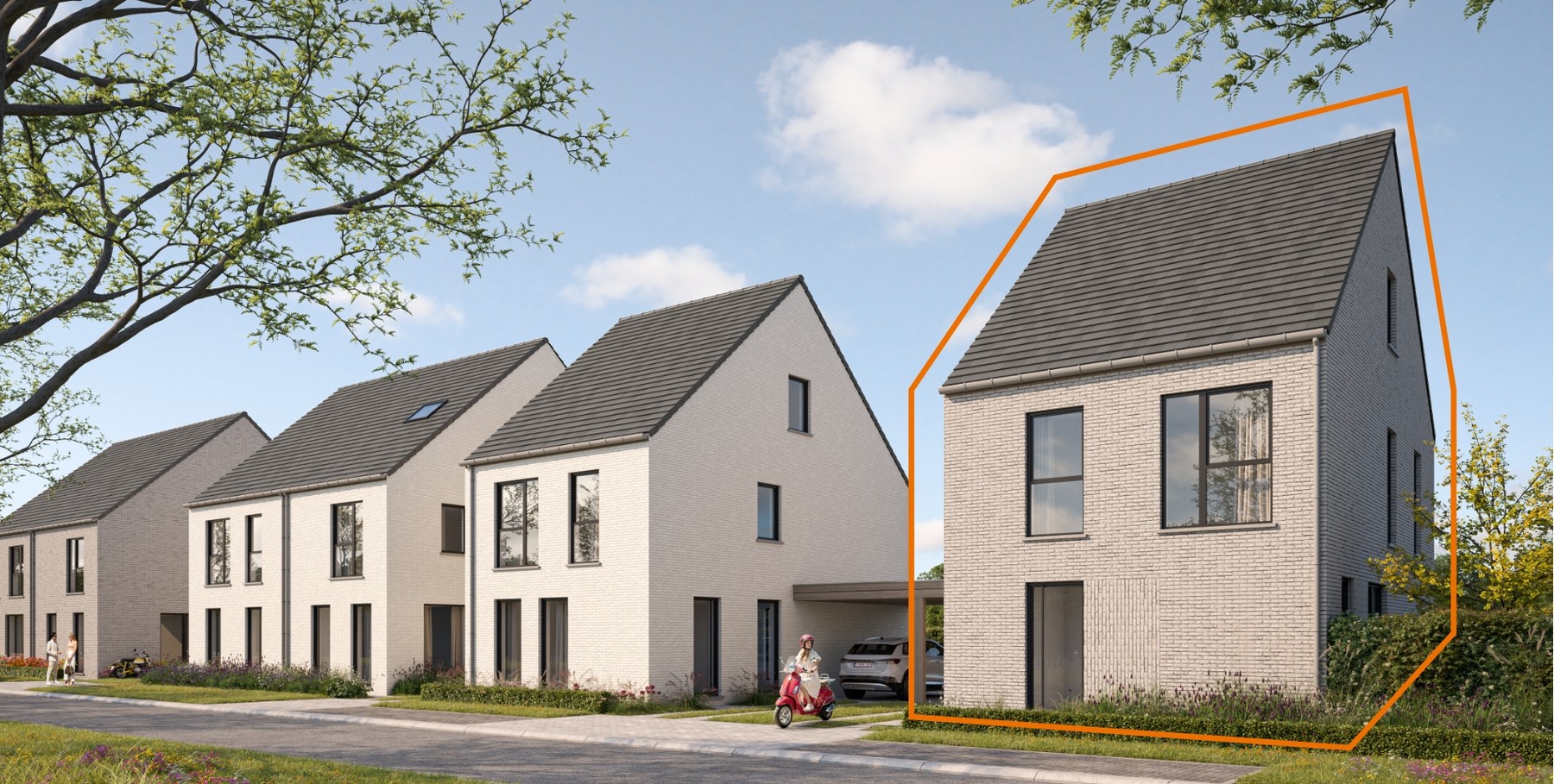 Lot 48: open bebouwing met 3 slaapkamers - foto 1