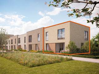 Welkom in deze moderne halfopen nieuwbouwwoning (310 m²) met 3 slaapkamers, gelegen rond een prachtige publieke parktuin waar rust, groen en gezelligheid centraal staan. De strakke architectuur, hoogwaardige materialen en het plat dak zorgen voor een tijdloze uitstraling.<br />Dankzij de zuidwestgerichte tuin geniet je volop van zon en buitenleven. De woning biedt bovendien een praktische carport, fietsberging en een doordachte indeling met veel lichtinval en hedendaags wooncomfort.<br />Ook duurzaamheid staat voorop, met een geothermische warmtepomp en zonnepanelen die zorgen voor een energiezuinige en toekomstgerichte woonoplossing.<br />Interesse in wonen op een rustige, groene locatie met alle comfort van vandaag? Contacteer ons via Marisa.Marasco@matexi.be, 014 48 01 62<span> of check matexi.be.</span><br />