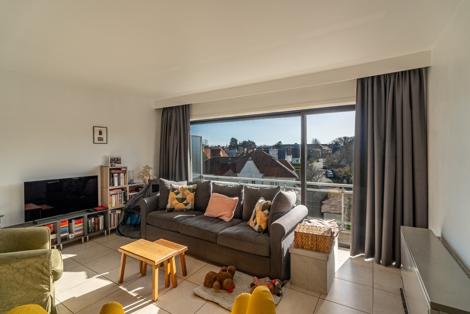 Zonovergoten hoekappartement met open zichten in het hartje van De Panne - foto 3