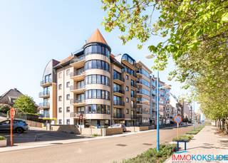 Koksijde-Bad, Residentie Les Ailes, Bemeubeld appartement met zonnig hoekterras, gelegen op het gelijkvloers.Bestaande uit: inkomhall, afzonderlijk...