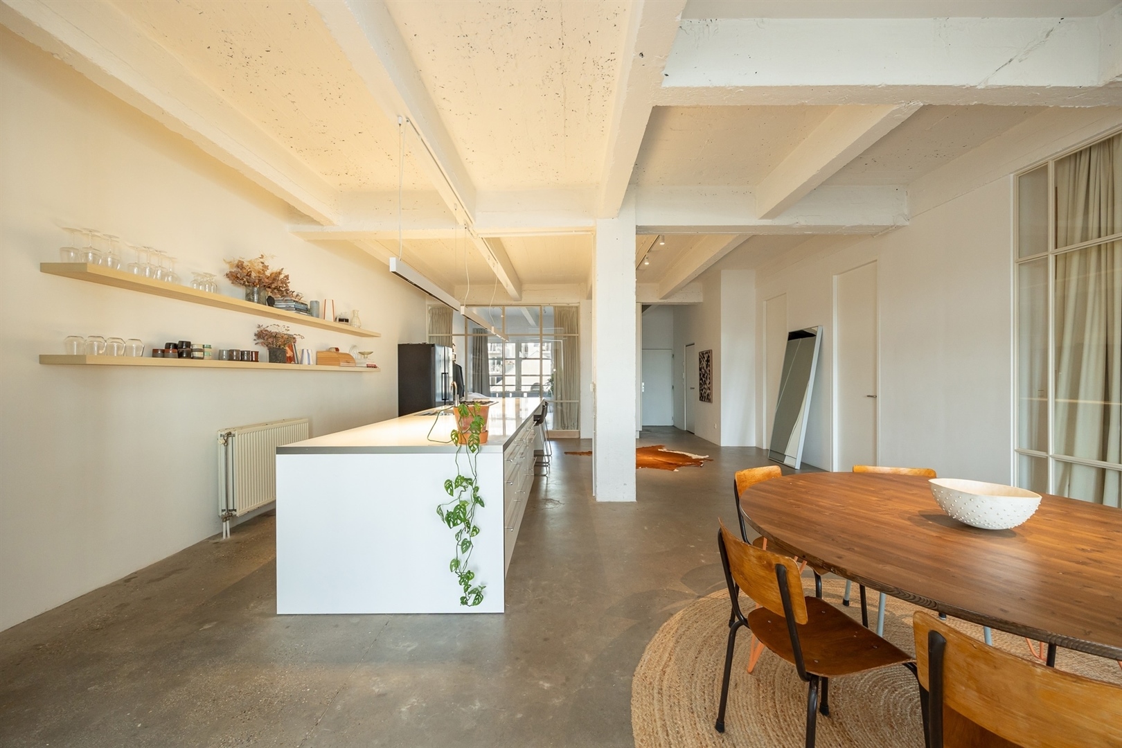 Eilandje | Instapklare industriële loft met terras + P - foto 5