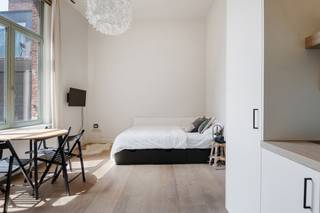 Een voormalige brandweerkazerne, werd in 2014 omgetoverd tot een stijlvol complex bestaande uit appartementen, studio's en studentenkamers...