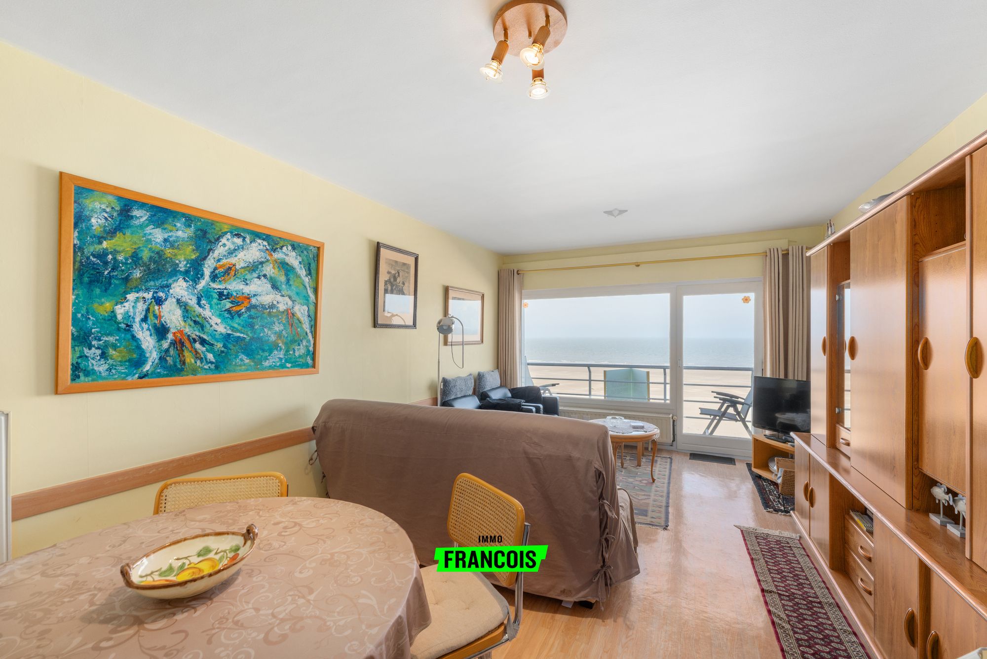 Appartement met 1 slaapkamer en open zicht op de Zeedijk in Blankenberge - foto 3