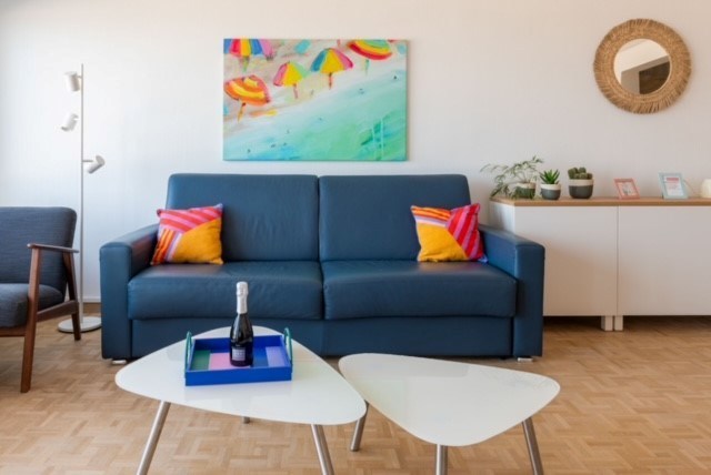 Gemeubeld appartement met frontaal zeezicht - Zeedijk Mariakerke Oostende - foto 4