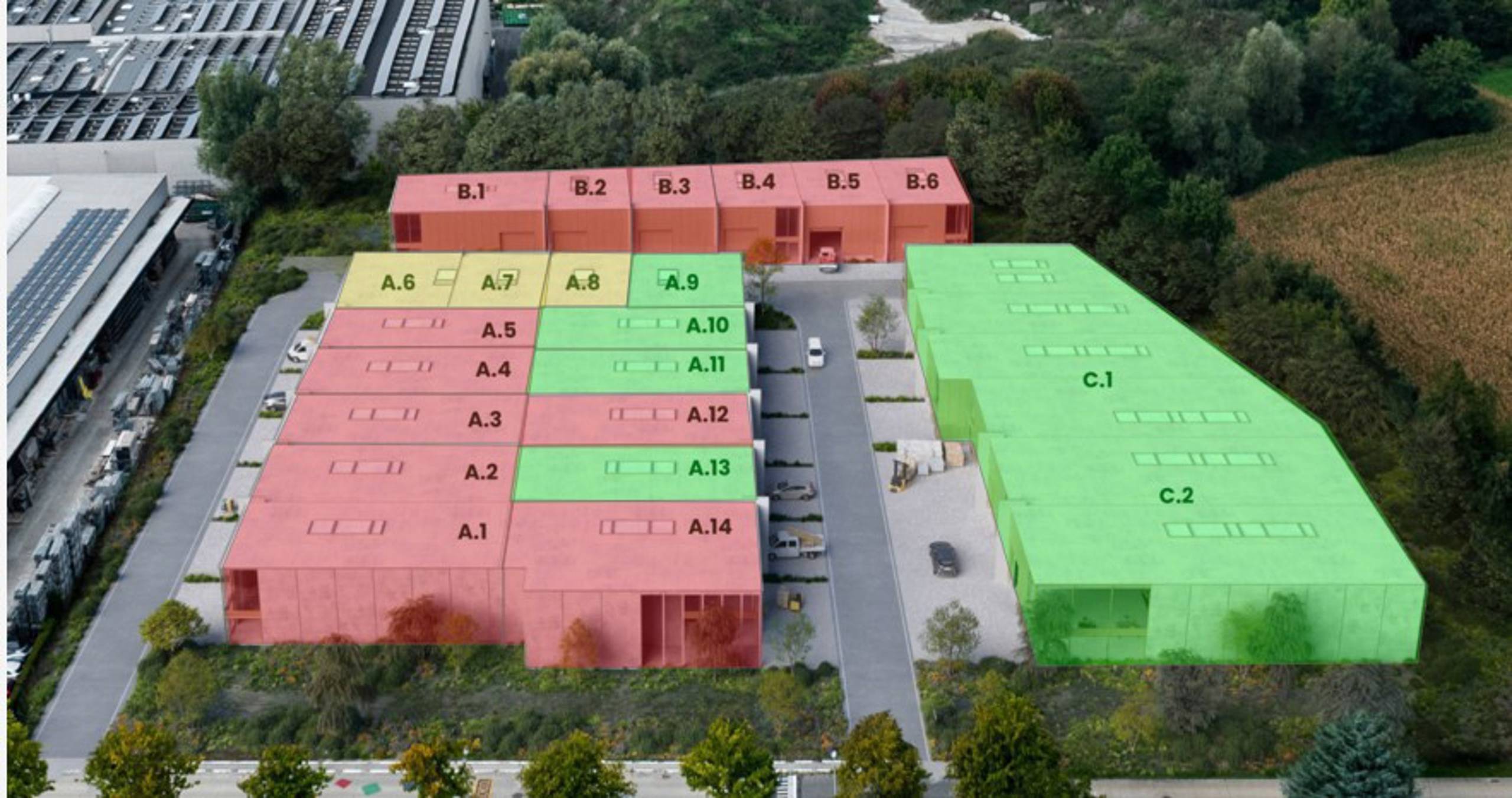 Nieuwbouw KMO-unit  met raampartij  Te koop Laarne - foto 2