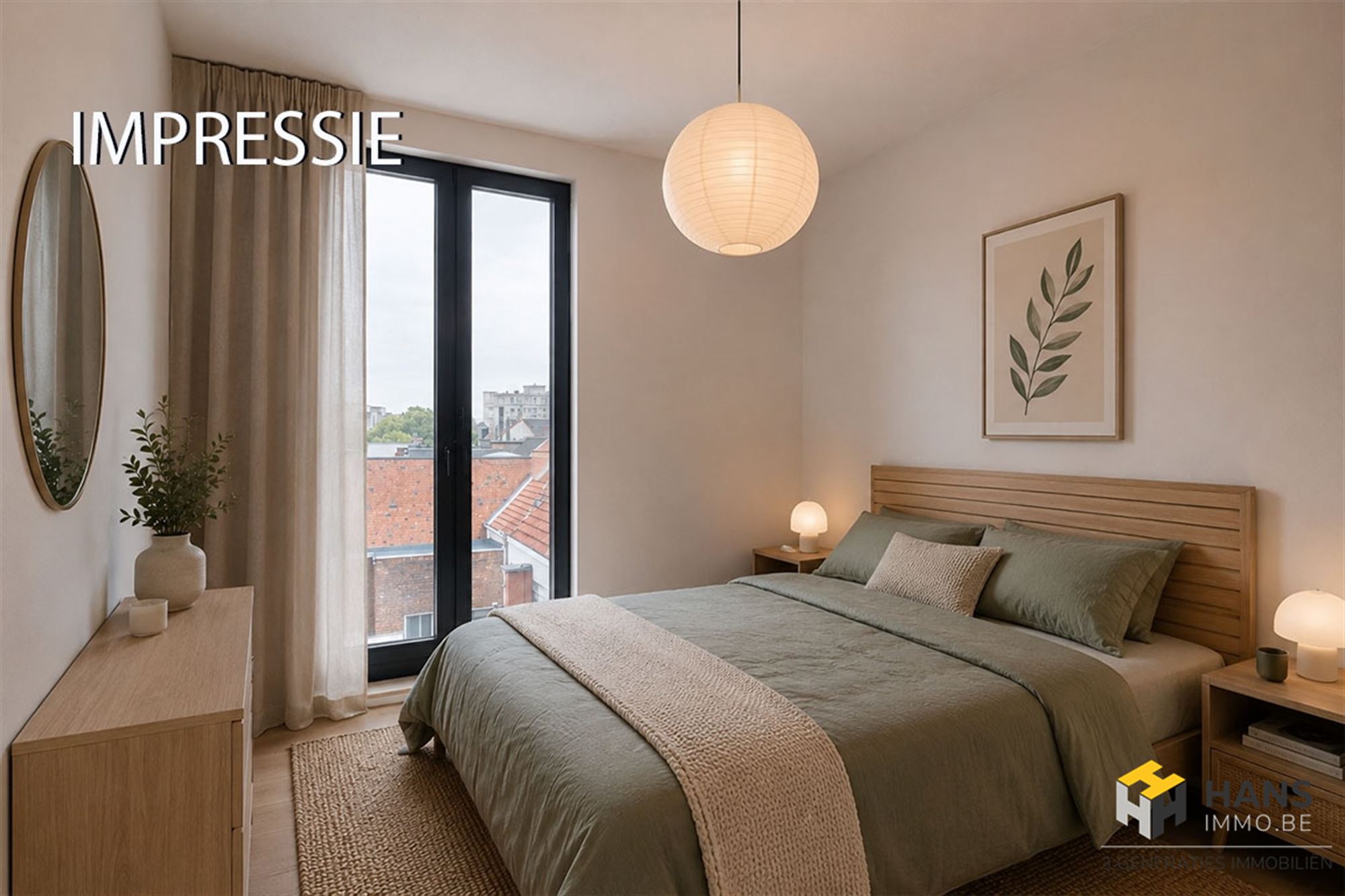 Nieuwbouwappartement (84 m²) met 2 slaapkamers en zuid-georiënteerd terras (6 m²) in Antwerpen (2020) - foto 4