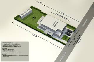 Deze bouwgrond is gunstig gelegen, dicht tegen het centrum van Mol.<br />De grond is geschikt voor een open bebouwing met een garage aan de linkerzijde van de woning.<br />De tuin is volledig naar het zuiden gericht en er is plaats voor bijgebouwen.