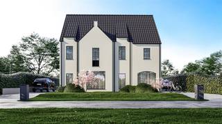 <p><span>Ontdek deze prachtige half-open bebouwing gelegen aan de linkerzijde van een project met twee woningen. Deze woning combineert landelijke charme met moderne architectuur en biedt u een energiezuinig en comfortabel thuis.<br /><br /></span></p><p><span>Op het gelijkvloers vindt u een inkomhal met gastentoilet, een ruime leefruimte met eethoek en een volledig ingerichte keuken, aangevuld met een praktische berging.</span></p><p><span>De eerste verdieping beschikt over drie slaapkamers, een badkamer uitgerust met zowel bad als douche en een apart toilet. <br />De afgewerkte zolder biedt een aparte technische ruimte en een grote polyvalente ruimte die naar wens kan dienen als extra slaapkamer, hobbyruimte, thuiskantoor of speelkamer.<br /><br /></span></p><p><span>De woning garandeert een maximaal E-peil van 10 dankzij hoogwaardige technieken zoals ventilatie Type D, een warmtepomp voor vloerverwarming, airco in de slaapkamers,... .  </span></p><p><span> </span></p><p><span>Deze woning biedt de perfecte combinatie van ruimte, comfort en duurzaamheid in een landelijke setting met moderne afwerking.</span></p><p><span> </span></p><p><span>Voor meer info of een afspraak voor de volledige toelichting van dit project, bel Josefien op 015 33.93.33.</span></p><p><span> </span></p>