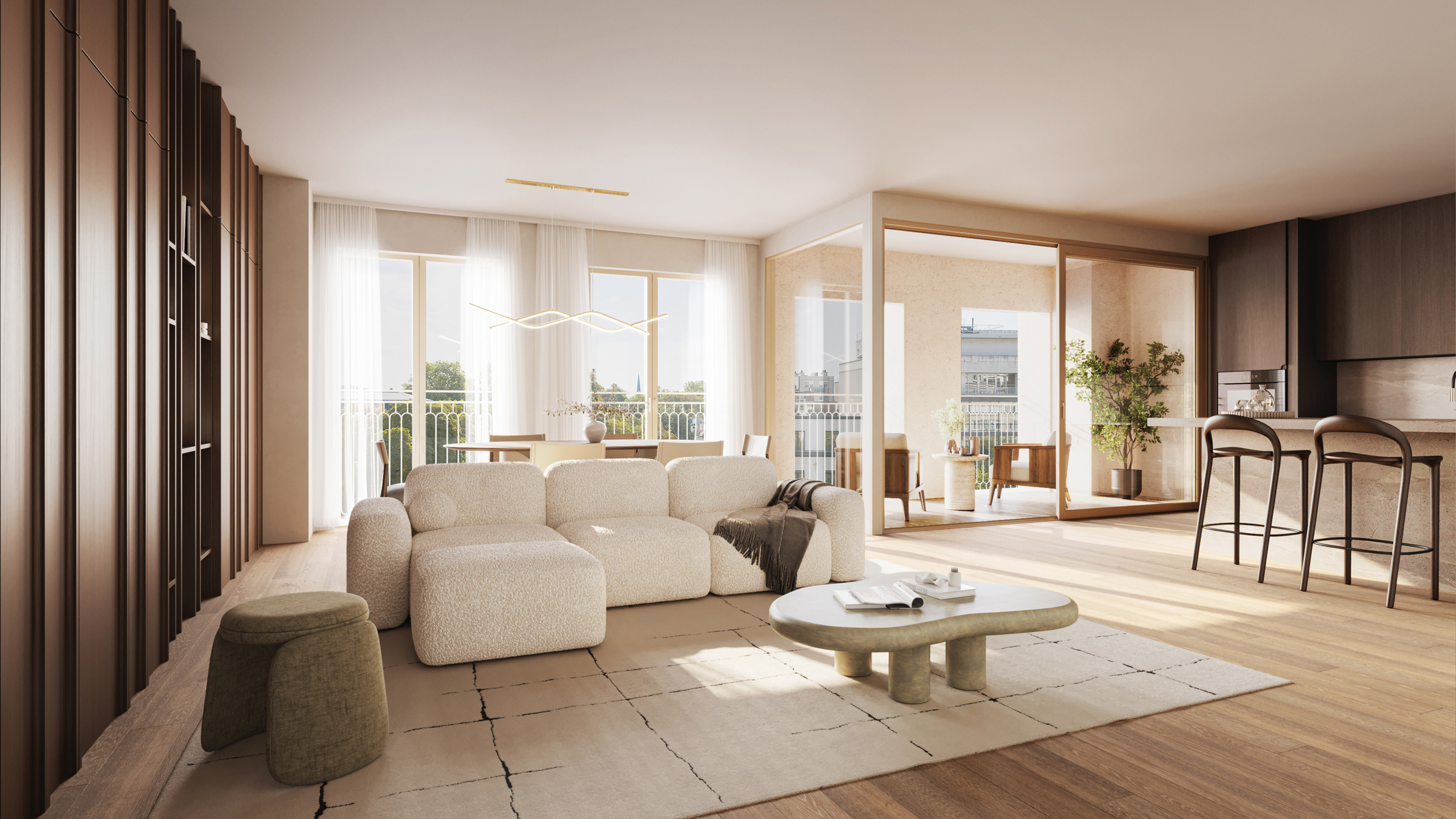 Appartement à vendre à Anvers avec 3 chambres - photo 1