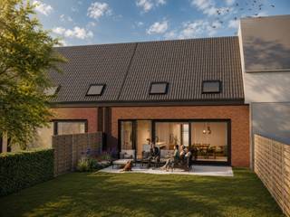 In een rustige en kindvriendelijke buurt van Sint-Kruis bevindt zich deze nieuwbouwwoning met zuidwestgerichte tuin, ideaal voor wie op zoek is naar een thuis op een centrale locatie. De woning ligt in een aangename straat met vlotte verbindingen naar winkels, scholen en het centrum van Brugge.<br /><br />Op het gelijkvloers vind je een inkomhal met vestiaireruimte, gastentoilet en een lichtrijke bureauruimte - leefruimte met eetruimte en open keuken dat toegang biedt tot de berging & wasplaats voorzien in de inpandige garage (22m²). De 1ste verdieping 3 ruime slaapkamers - extra dressingruimte - badkamer met ligbad, douche, toilet en dubbele lavabo. Het 2e verdiep, te bereiken via een vaste trap, biedt een 4e slaapkamer, hobbyruimte of opslagruimte van 34m²! <br /><br />Tot slot is de woning voorzien van hernieuwbare energie (lucht/water warmtepomp & zonnepanelen) en wordt deze verwarmd door middel van vloerverwarming. <br /><br />Voor verdere informatie contacteer Céline op 0476 60 60 23 of mail naar celine@immax.be