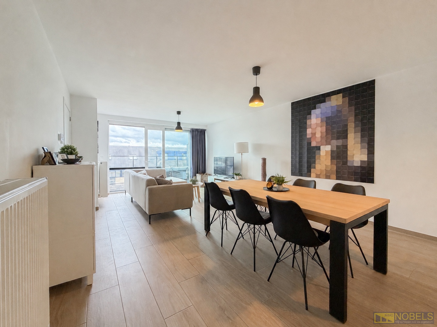Te koop, Lichtrijk 2-slaapkamerappartement met zonnig terras in het centrum van Oudenaarde! - foto 4