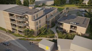 De Boomgaard is een nieuw woonproject waar rust, groen en hedendaags comfort elkaar versterken. Verscholen in een groen binnengebied en op wandelafstand van het centrum van Hoeselt, ontstaat hier een plek waar je écht thuis komt.<br /><br />Het project verenigt kwalitatieve appartementen rond een centrale, parkachtige autoluwe buitenruimte als hart van het project. Een doordacht woonensemble waar ontmoeting, privacy en leefkwaliteit in balans zijn. De ideale woonplek voor elke generatie. <br /><br /><br />DE LOCATIE<br /><br />Hoeselt biedt het beste van twee werelden: de rust en gemoedelijkheid van een dorp, met alle dagelijkse voorzieningen binnen handbereik. Je woont hier ontspannen en goed bereikbaar in een gemeente die inzet op leefkwaliteit, natuur en nabijheid.<br /><br />De Boomgaard ligt op een unieke plek tussen de Boomgaardstraat en de Bilzersteenweg. Die ligging zorgt voor een slimme verbinding: landelijk wonen, maar met alles dichtbij. Te voet of met de fiets bereik je vlot het centrum van Hoeselt, zonder afhankelijk te zijn van de wagen. <br /><br /><br />APPARTEMENT 0.2<br /><br />Dit 2-slaapkamer appartement met een mooie oppervlakte van 107,50 m², apart bureau en terras is gelegen op de gelijkvloerse verdieping. <br /><br />Indeling: <br />inkomhal met gastentoilet en voldoende ruimte voor vestiaire, degelijke berging met technische voorzieningen, ruime leefruimte (40 m²) met open keuken en toegang tot het terras (12,60 m²). Nachthal met badkamer, 1ste ruime slaapkamer, 2de slaapkamer en bureau, handig voor thuiswerk of voor inrichting van een dressing. <br /><br />Bijkomend kan een autostandplaats in de kelderverdieping mee aangekocht worden, bereikbaar langs de Boomgaardstraat. Voor extra bergruimte kan een individuele kelderberging aangeboden worden. <br /><br />De appartementen worden afgewerkt met moderne, duurzame energiezuinige technieken en zeer degelijke materialen:<br />- warmtepomp lucht-water<br />- vloerverwarming<br />- (al dan niet) uitgerust met zonnepanelen met eigen omvormer per appartement, aantal en plaatsing bepaald in functie van het te bereiken E-peil.<br />- WC's voorzien van regenwater uit de hemelwaterput<br />- keuken ingericht met SIEMENS toestellen<br />- Fiber internet, UTP-aansluitingen in verschillende ruimtes<br />- afwerking vrij te kiezen, met al redelijke budgetten inbegrepen in de prijs, met professionele begeleiding bij elke stap. <br />- aanpassingen voor minder mobiele mensen mogelijk!<br /><br />Gerealiseerd door een succesvolle samenwerking tussen H-PLUS en CURON, twee sterke ervaren vastgoedspelers voor wie kwaliteit, comfort en eindresultaat primeert. <br /><br />Interesse in dit mooie aanbod op deze gunstige ligging? Neem gerust een vrijblijvende afspraak bij ons op kantoor voor meer toelichting - Wim - 0478 495 750 - wim@immofransgoffin.be<br /><br />Heeft u geen zicht op de waarde van uw huidige woning? Wij maken graag tijd voor u voor een vrijblijvende doch grondig uitgewerkte waardebepaling.<br /><br />Maatregelen opgenomen in het Maatregelenregister: nee