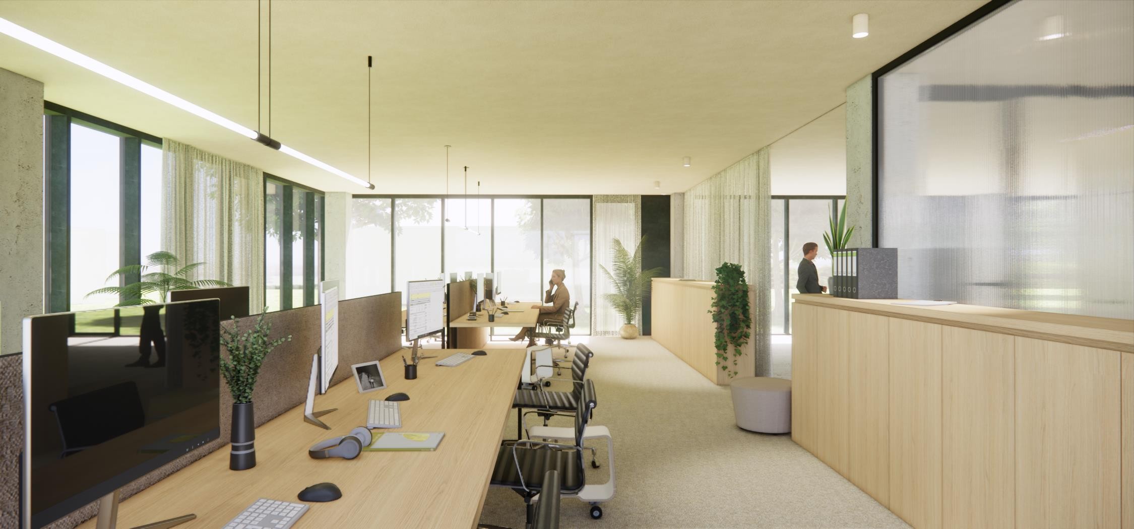 Nieuwbouw handelsruimte 690 m² te koop in Waregem – Hèlen Park - foto 5