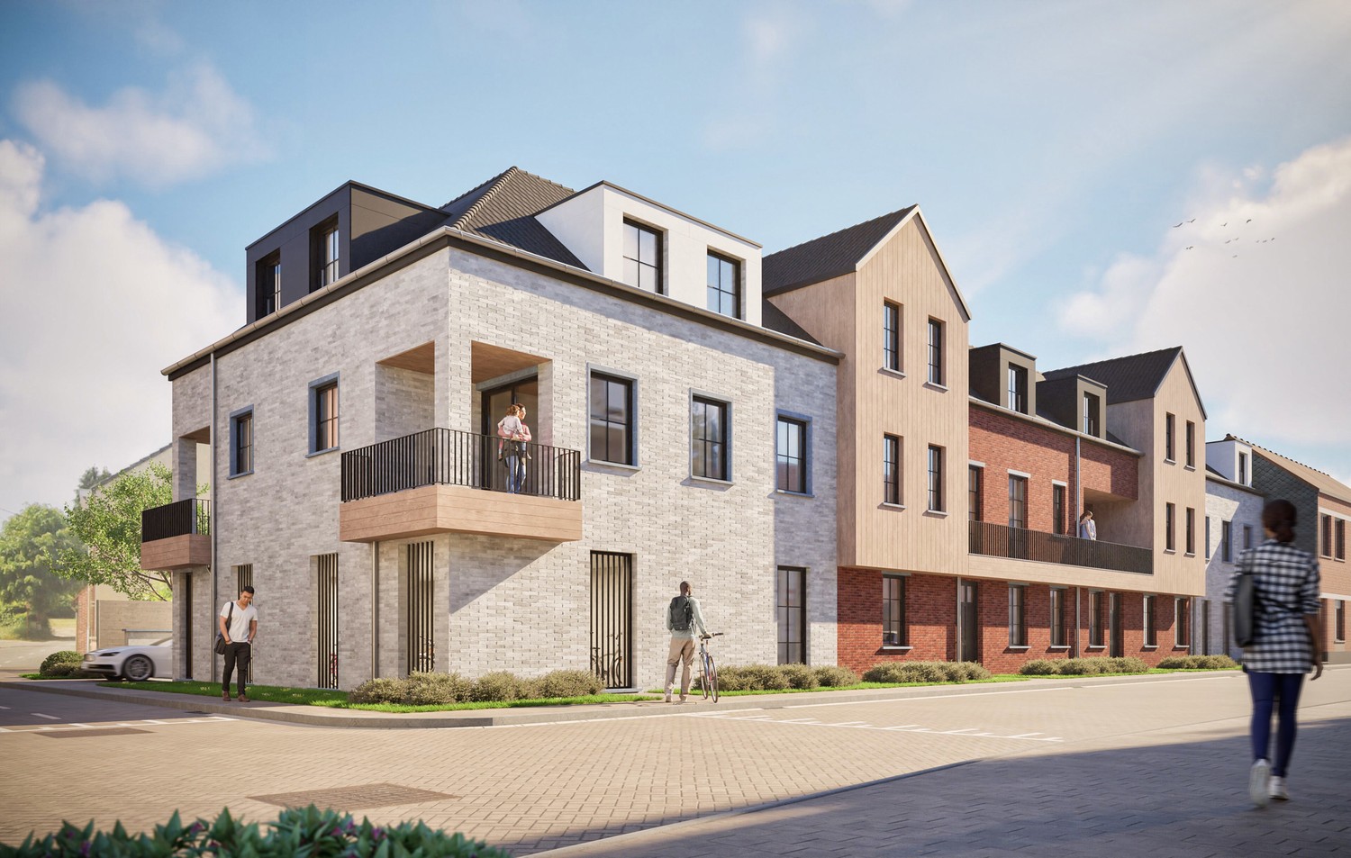 Ruim gelijkvloers appartement met 2 slaapkamers ! - foto 2