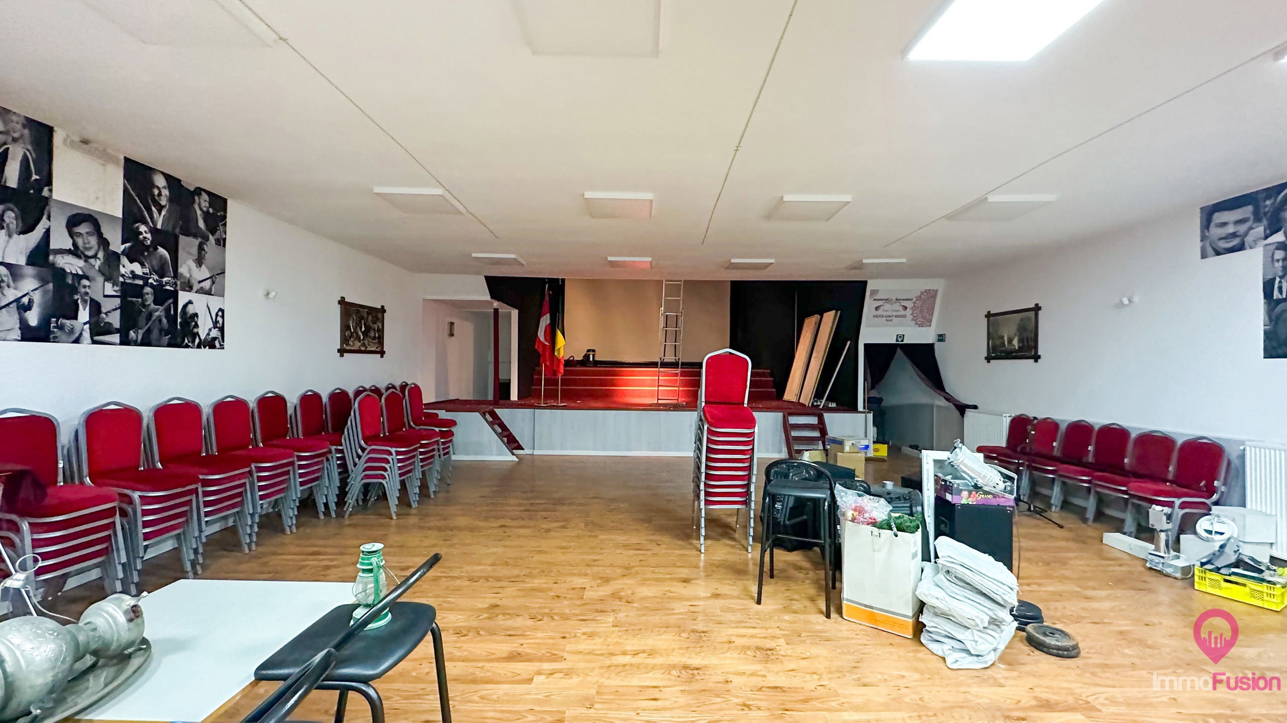 Uitzonderlijk opbrengstpand met handel, grote zaal en 2 app! - foto 4