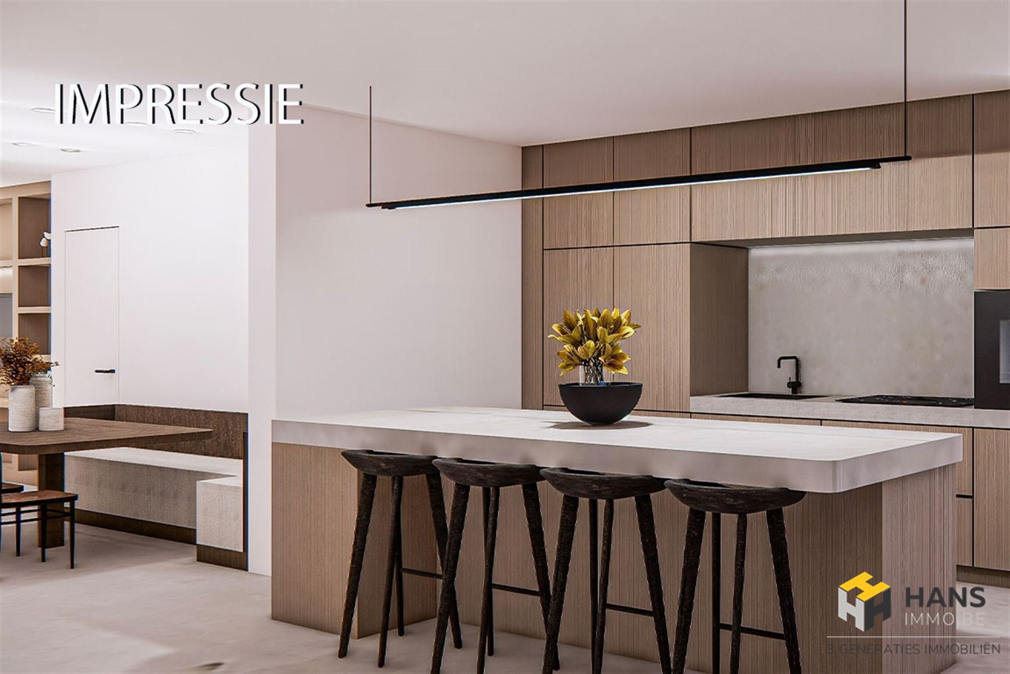 Ruime woning (188 m²) met 5 slaapkamers, 2 badkamers en buitenruimte (30 m²) in Borgerhout. - foto 5