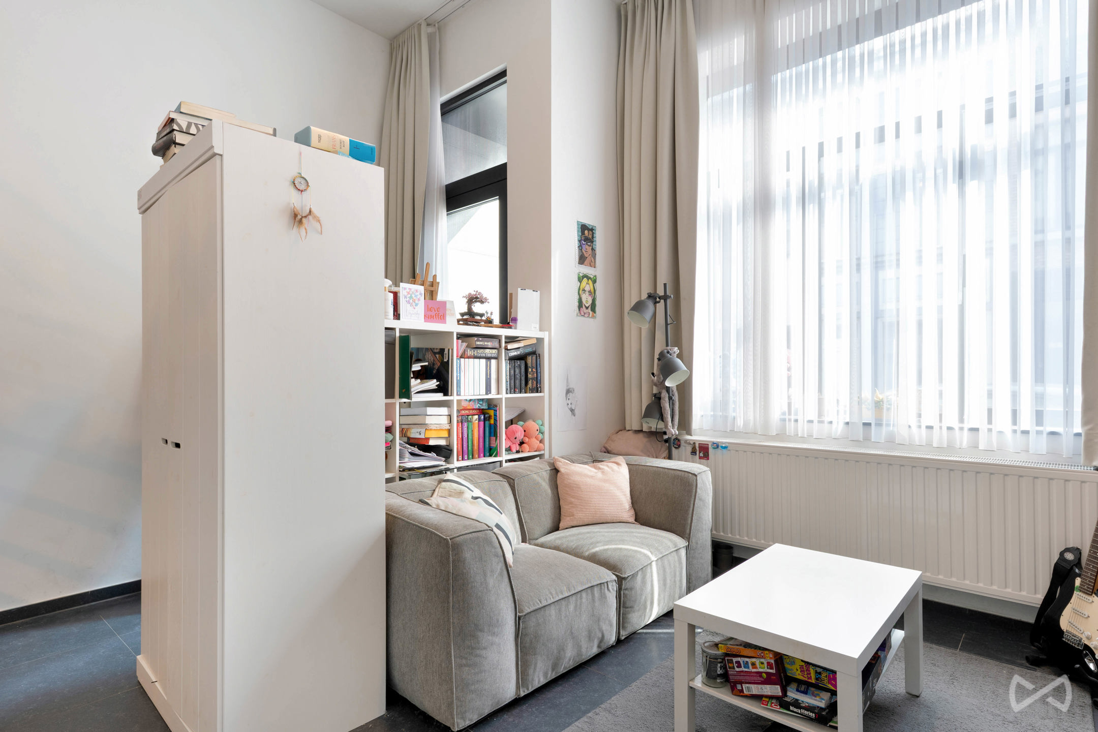 Ruime vernieuwde studio met private inkom - foto 3