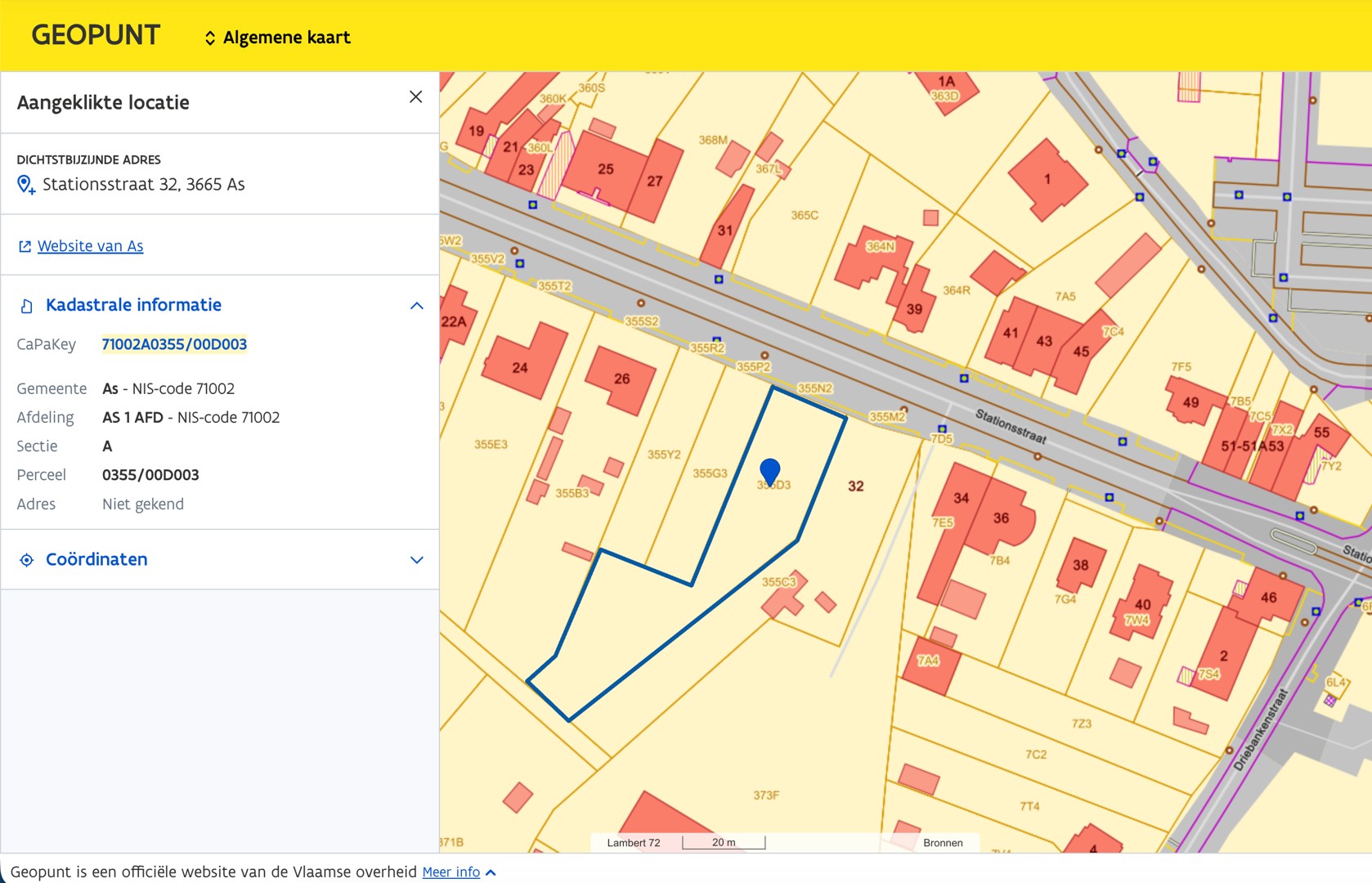 Bouwgrond voor open bebouwing 17a 37ca te As - photo 3