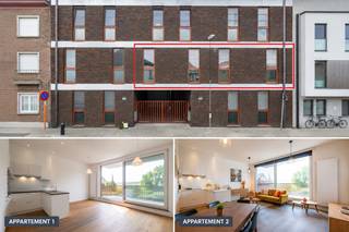 <p><b>UNIEKE KANS! 2 APPARTEMENTEN NAAST ELKAAR – IDEAAL ALS KANGOEROEWONING, ZORGWONING OF CO-HOUSING<br /><br /></b>Deze twee naast elkaar gelegen appartementen worden samen te koop aangeboden en vormen de ideale oplossing voor wie op zoek is naar een kangoeroewoning of zorgwoning. Perfect om dicht bij ouders, kinderen of andere familieleden te wonen, terwijl iedereen zijn eigen privacy behoudt. Ook interessant voor investeerders of wie wonen en verhuren wil combineren.<br /><br />Ideaal voor gezinnen die dicht bij elkaar willen wonen, bijvoorbeeld met (groot)ouders die graag zelfstandig blijven wonen maar toch de geruststelling van dagelijkse nabijheid wensen. Ook perfect voor een zorgbehoevend kind of familielid dat zelfstandig wil wonen met de ondersteuning en het toezicht van naaste familie binnen handbereik.<br /><br />Dankzij de aansluitende terrassen geniet u niet alleen van extra buitenruimte, maar ook van een unieke verbondenheid met behoud van ieders privacy. Een zeldzaam aanbod met een enorme meerwaarde voor wie comfort, flexibiliteit en familiale verbondenheid belangrijk vindt.<br /><br /><strong>INDELING PER APPARTEMENT</strong><br />Inkomhal<br />Lichtrijke leefruimte met hoge plafonds<br />Open keuken<br />Twee slaapkamers<br />Berging met aansluiting voor wasmachine<br />Ruim terras bereikbaar vanuit de leefruimte. Voor het terras werd reeds gemeentelijke goedkeuring verkregen om het verder uit te breiden.<br /><br />Gemeenschappelijke berging op het gelijkvloers voor afval.<br /><br />Via de lift bereikt u rechtstreeks de 2 ondergrondse autostaanplaatsen, die verplicht aan te kopen zijn aan € 20.000 / stuk. Naast de staanplaats bevindt zich extra open ruimte, ideaal voor fietsen of bijkomende opslag.<br /><br /><strong>POSITIEVE ASPECTEN</strong><br />- Recent gebouw (2017)<br />- Instapklaar<br />- Parketvloer<br />- Ruim terras met groen uitzicht en volledige privacy<br />- Goedkeuring voor uitbreiding terras<br />- Ventilatiesysteem aanwezig<br />- Lift rechtstreeks naar de ondergrondse parking<br />- Autostaanplaats met extra ruimte voor fietsen<br />- Syndicus in eigen beheer<br />- Lage gemeenschappelijke kosten: €85/maand<br /><br />Gelegen nabij scholen, winkels, openbaar vervoer en de waterbus, met een vlotte verbinding naar Antwerpen, Brussel en Mechelen. Beschikbaarheid te bespreken.</p>